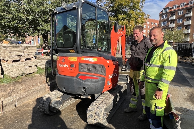 Minigraver ombygges fra diesel til el og giver bedre arbejdsmiljø